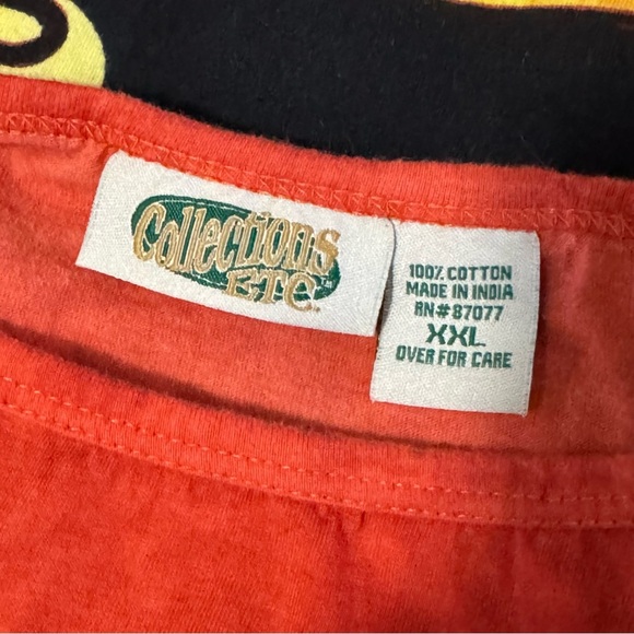 Collections Etc. | Halloween Shirt with Black Cat & Sequins Vintage Size XXL - Picture 5 of 6